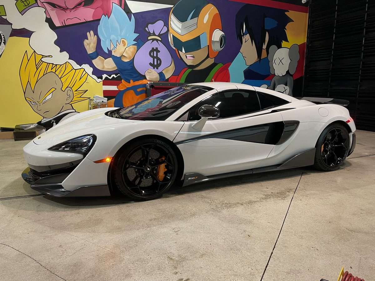 Car with ceramic window tint for UV and skin cancer protection in South Florida